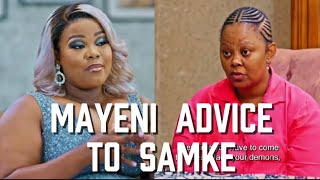 Mayeni advice to Samke comes in Handy Mzansi React 