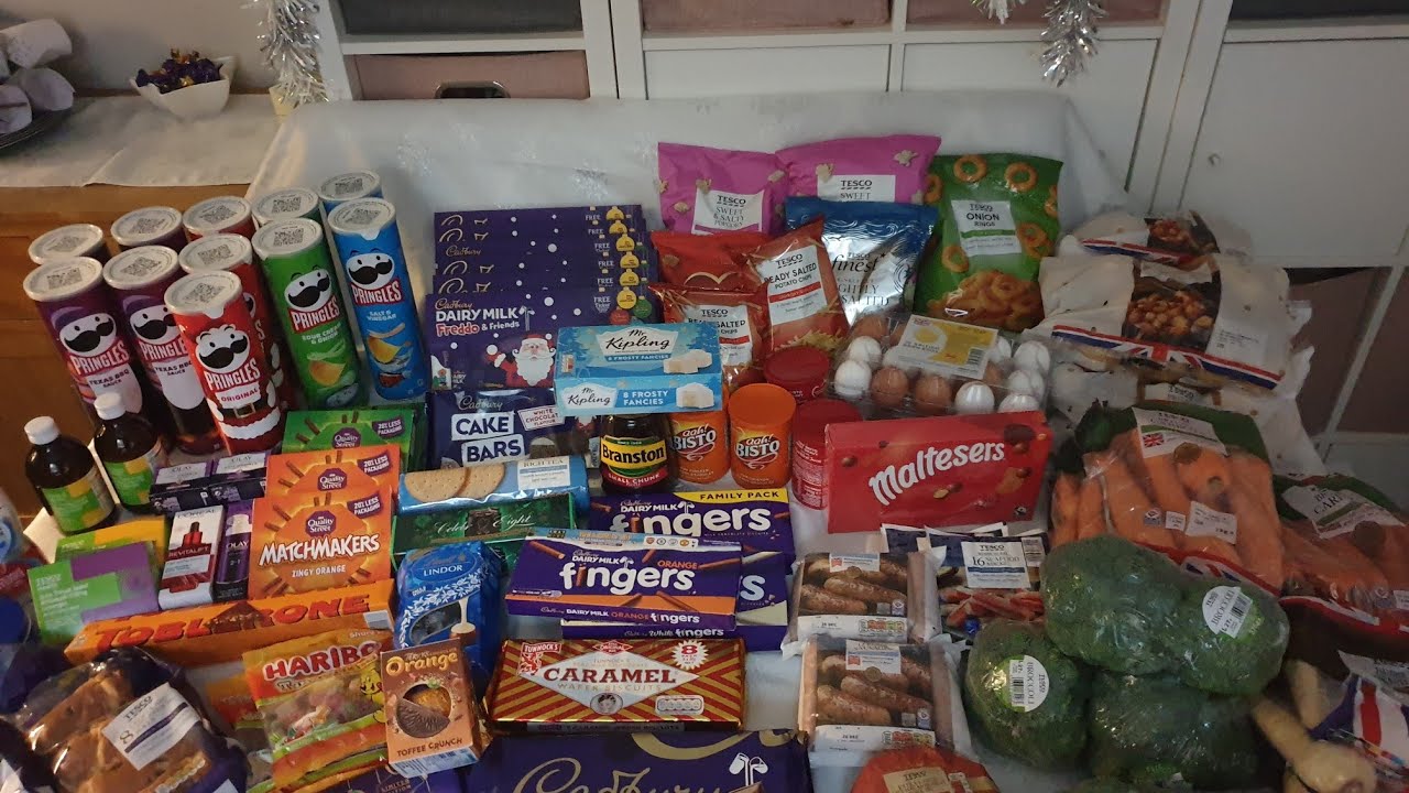 The last tesco shop before Christmas 