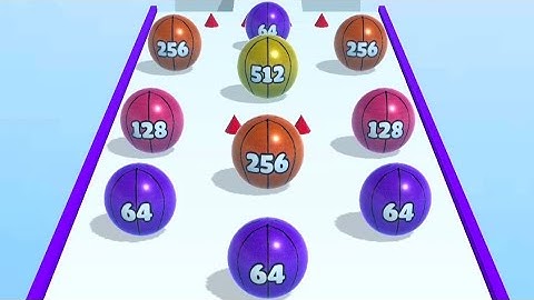 Ball Merge 2048 🎱❤️‍🔥🏀 MAX LEVELS!! All Levels Gameplay Walkthrough Android, iOS NEW UPDATE