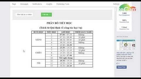 [ĐẠI HỌC CẦN THƠ] - Cách xem Thời Khoá Biểu
