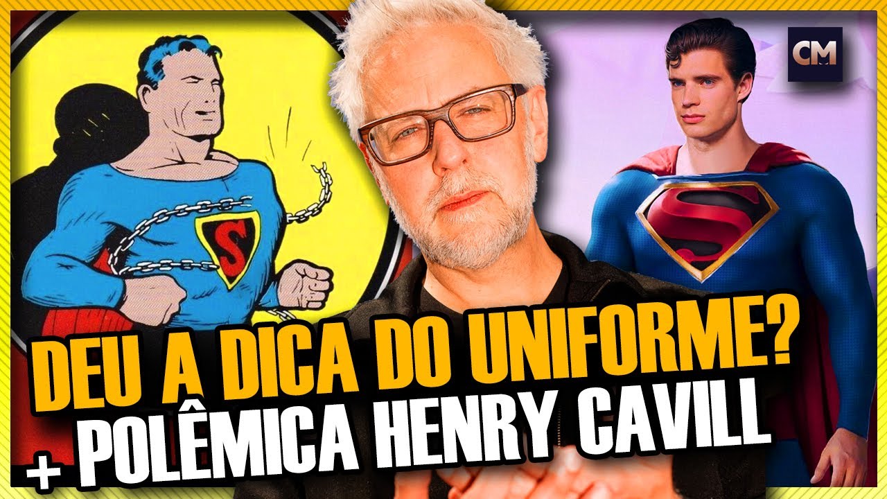 Superman  James Gunn confirma novo filme sem Henry Cavill; ator