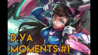 Best MOMENTS of D.VA [OVERWATCH]