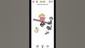 Brain Out | Level 32 - Help The Boy Win!