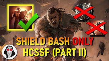 HCSSF with Shield Bash ONLY: Pt. 2 | Warrior Build Challenge Run | Path of Exile 2