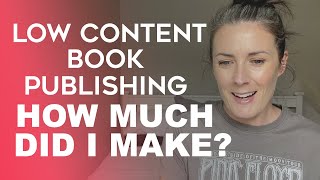 Online Income October 2020 - How Much I Made From Low Content Publishing with Amazon KDP