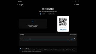 AirDrop for Windows is Finally Here! | DirectDrop  #WindowsApp #FileTransfer  #WindowsTips screenshot 4