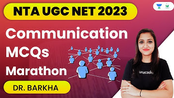 Communication MCQs | Marathon | NTA UGC NET 2023 | Dr. Barkha