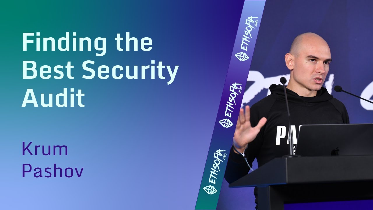 Krum Pashov, Pashov Audit Group: Finding the Best Security Audit ...