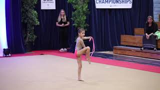 2018 State Rhythmic Level 6 Championship Rope Routine