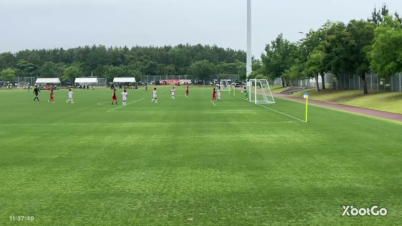 山口県U-12選手権大会　vs牟礼　前半