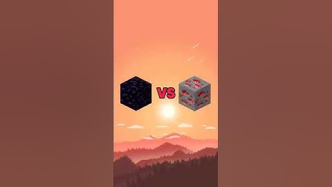 Obsidian VS all block #editing #minecraft #shortsvideo #comparison #subscribemychannel #subscribers