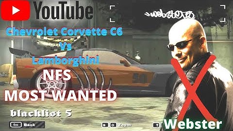 Need For Speed: Most Wanted (2005) - Rival Challenge - Webster (#5) {Sumit0642}
