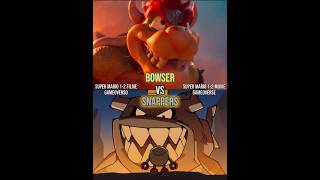 Bowser (Super Mario 1-2 Filme) vs Snappers (Gameoverso)