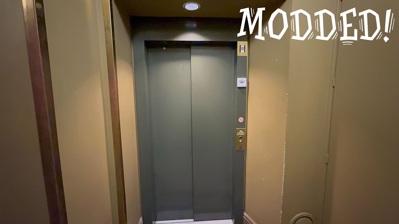 Deve/Schindler Elevator modded by Midroc at Storgatan 22 Sundsvall Sweden