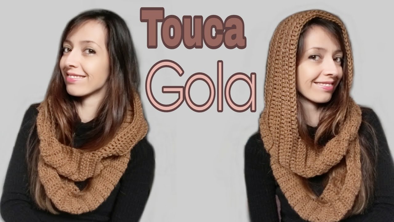 Touca Gola em Crochê.