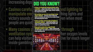 4 Casino Secrets Designed To Control You 🎰