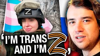 Russia has Trans Soldiers. HOW is this real?
Access international sources and stay informed on breaking news all in one place by subscribing through my link https://ground.news/NFKRZ to get 40% off unlimited access with the Vantage Plan!
Russia is known for calling itself a traditional conservative country - and the laws definitely follow suit: recently Russia banned LGBT and considered it as an extremist movement. Well, I was very surprised to find out that apparently there are transgender soldiers in the Russian army, fighting in Ukraine. In fact, a lot of them are volunteers that fully support Putin and the Z ideology. How is this possible? Why would a trans person fight for the conservative ideals of Russia? Lets talk about a curious case of a trans soldier in the Russian army and discuss how this cognitive dissonance appears as a result of Russias authoritarian system. What makes people actively vote and act against their own interests? And why is modern Russia so insanely post-modern and ironic?
Original article: https://holod.media/2024/10/03/trans-svo
Support me and become a CHANNEL MEMBER:
https://www.youtube.com/channel/UC19xLluI7dG093Gmw57BhHw/join
Instagram ► https://www.instagram.com/roman_nfkrz
Timestamps
00:00 Russia has banned LGBT
01:09 Russia has transgender soldiers?
03:07 The story of a PROUD trans Z soldier
05:00 What makes a person act against their own interests?
07:37 Were not off to a great start
09:45 Military upbringing
11:08 Gender identity in Russia
14:48 Divorce & returning to army
16:36 Living in an oppressive society turns into self-hate
18:27 Involvement in the Ukraine war
19:51 Why everything is extremely ironic in Russia
23:10 Transitioning right before Russia banned it
26:04 CRASHING OUT at how insane this story is
27:34 Russia is poisoned by irony & cynicism Russia has Trans Soldiers. HOW is this real?
