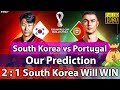 South Korea vs Portugal Prediction | FIFA World Cup 2022 Prediction