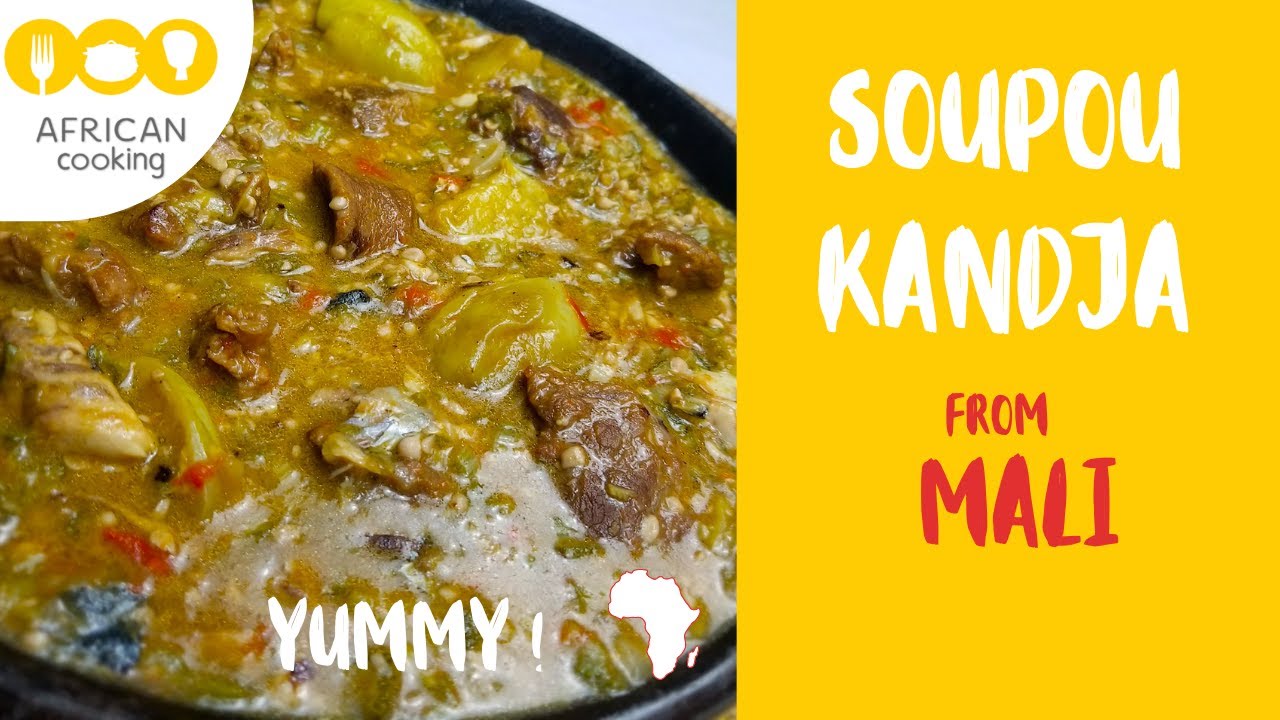 SOUPOU KANDJA (Okra stew) from MALI - Delicious african recipe – Délicieuse recette africaine