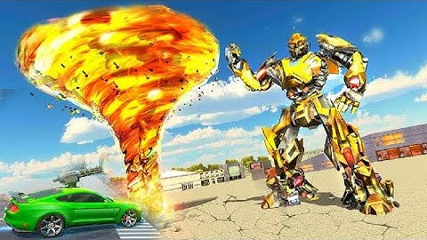 Tornado Robot Transform: Robot Transforming Games - Android Gameplay