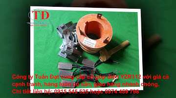 Cổ góp điện YZR112, cổ góp điện 3 pha, cổ góp điện 3 pha YZR112