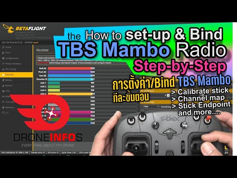 How to set up and Bind TBS Mambo Radio Step by Step | การตั้งค่า TBS Mambo ทีละขั้นตอน