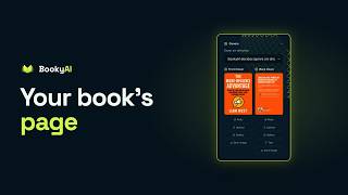 Your Book's Page, Explained | BookyAI Tutorial