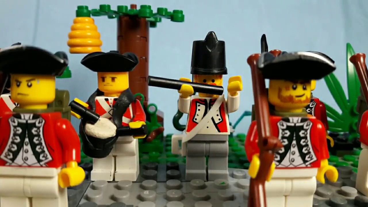 Lego American Revolution Battle of Bunker Hill . YouTube