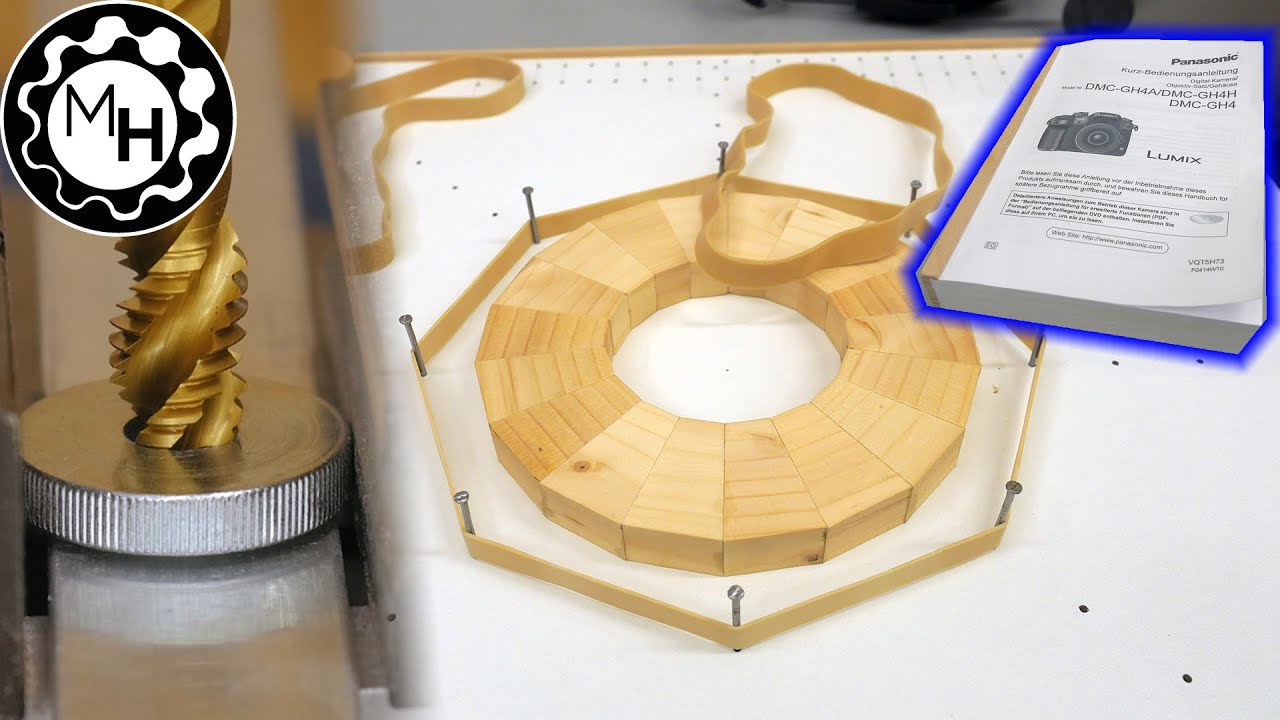 Ring Glueup Jig, Book Binding, Knobs and more (Random Shop Stuff 15