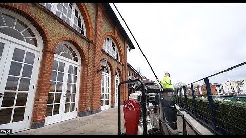 The skyVac® Interceptor: Commercial Gutter Cleaning System