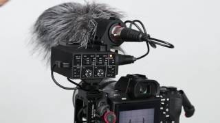 Saramonic XLR Audio Adapter kit Tested on Sony A7rII   Saramonic MixMic