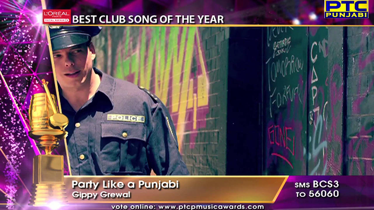 Nomination  PTC Punjabi Music Awards 2015  Category Best Club Song of the Year