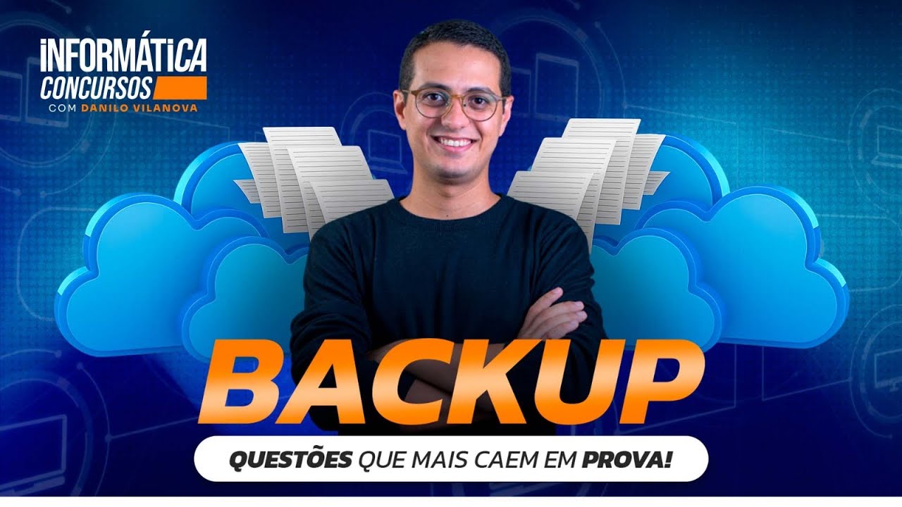 Como acertar as questões sobre Backup | Informática para concursos | Prof. Danilo Vilanova #opior