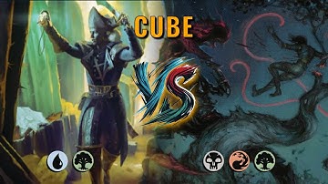 MTG Cube - Simic Midrange by DamienF16 VS Jund Midrange by IrokuSaikaru