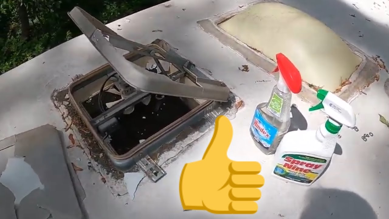 Off Grid Camper Build- Roof Vent Fixes