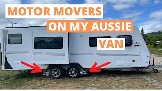 Motor Movers On my Aussie Van, Are they worth it ? Greg does a Review.