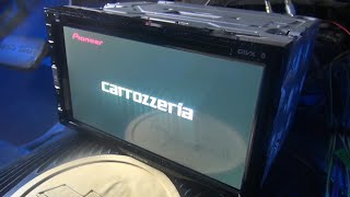 pioneer carrozzeria 2din fh-6500dvd  chevorolet impala     旧車にdvdプレーヤー