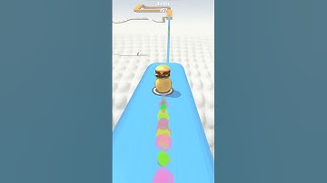 Action Balls- Burger Ball heavy speed run #gaming #shortvideo