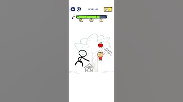 Draw the Line to Save the Stickman: Intense Level 40-41 Gameplay Walkthrough|🤔✏️💯