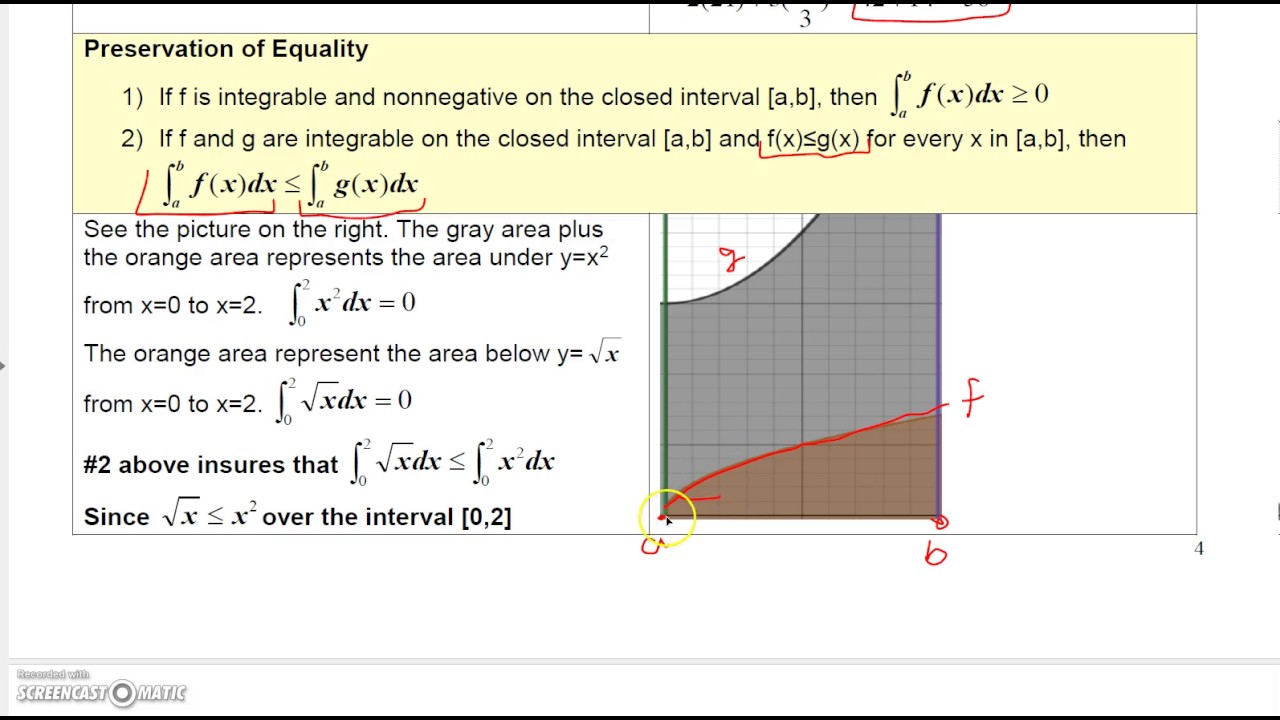Business Calculus 5.4.2 Fundamental Theorem of Calculus Part 2 ...