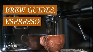 A quick guide to the perfect espresso Profile
