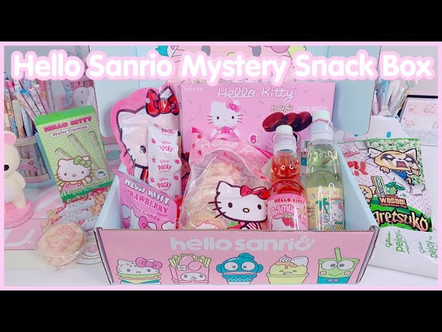 Living A Doll's Life : *REVIEW* Hello Sanrio Mystery Snack Box