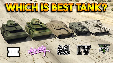 Jaký je nejlepší tank GTA?