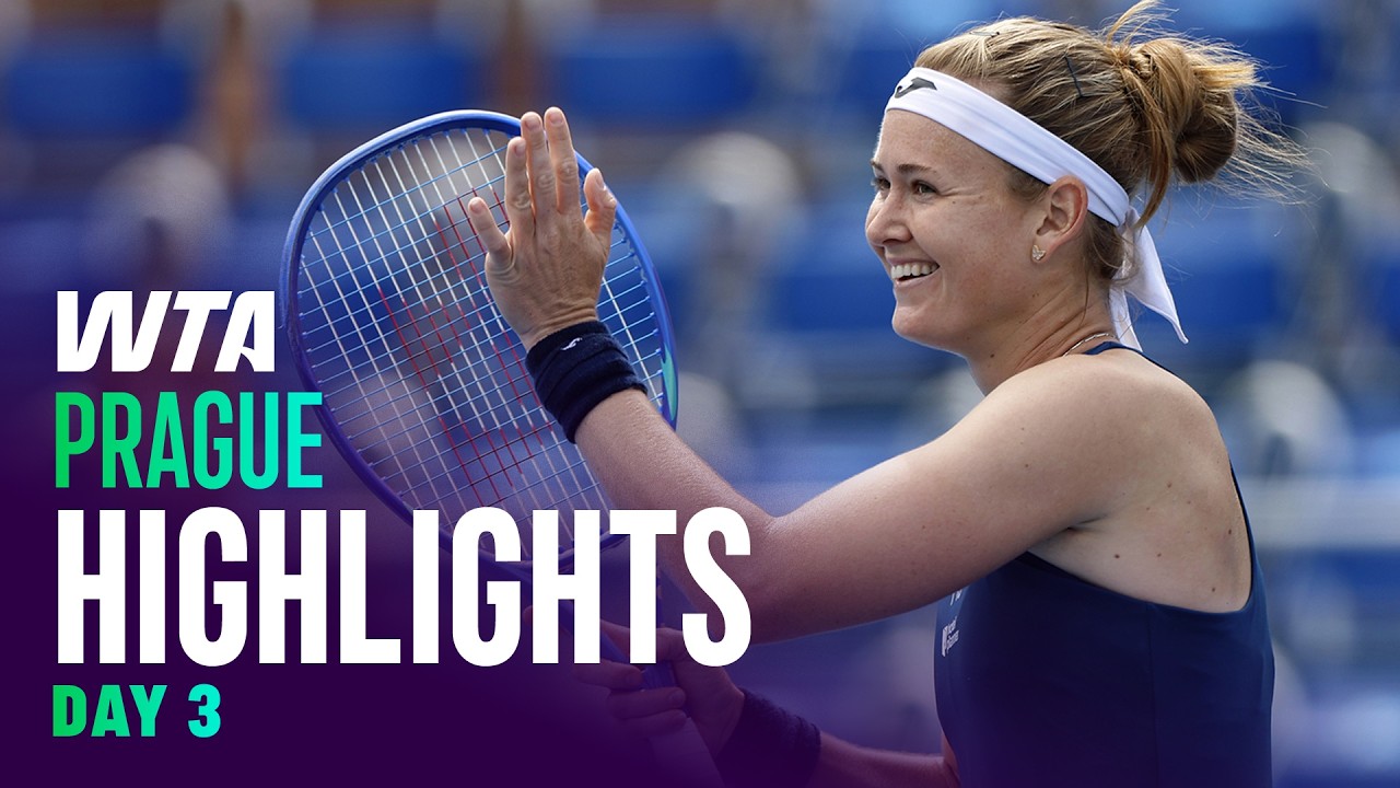 Day 3 in Prague with Bouzkova, Valentova, & more | WTA Match Highlights