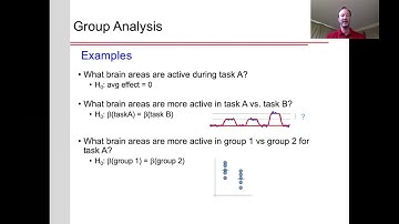 fMRI Analysis: Part 5 - group analysis