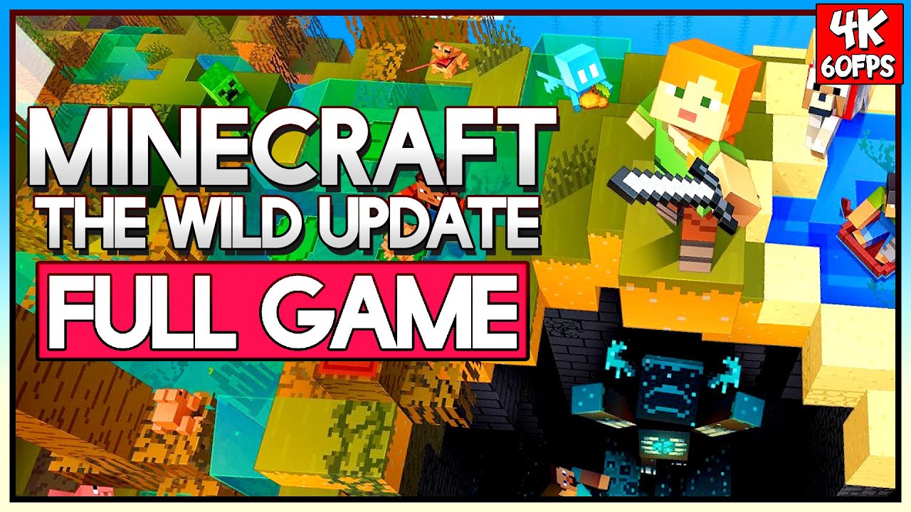 MINECRAFT THE WILD UPDATE (1.19)【FULL GAME】Java Edition 4K60FPS No