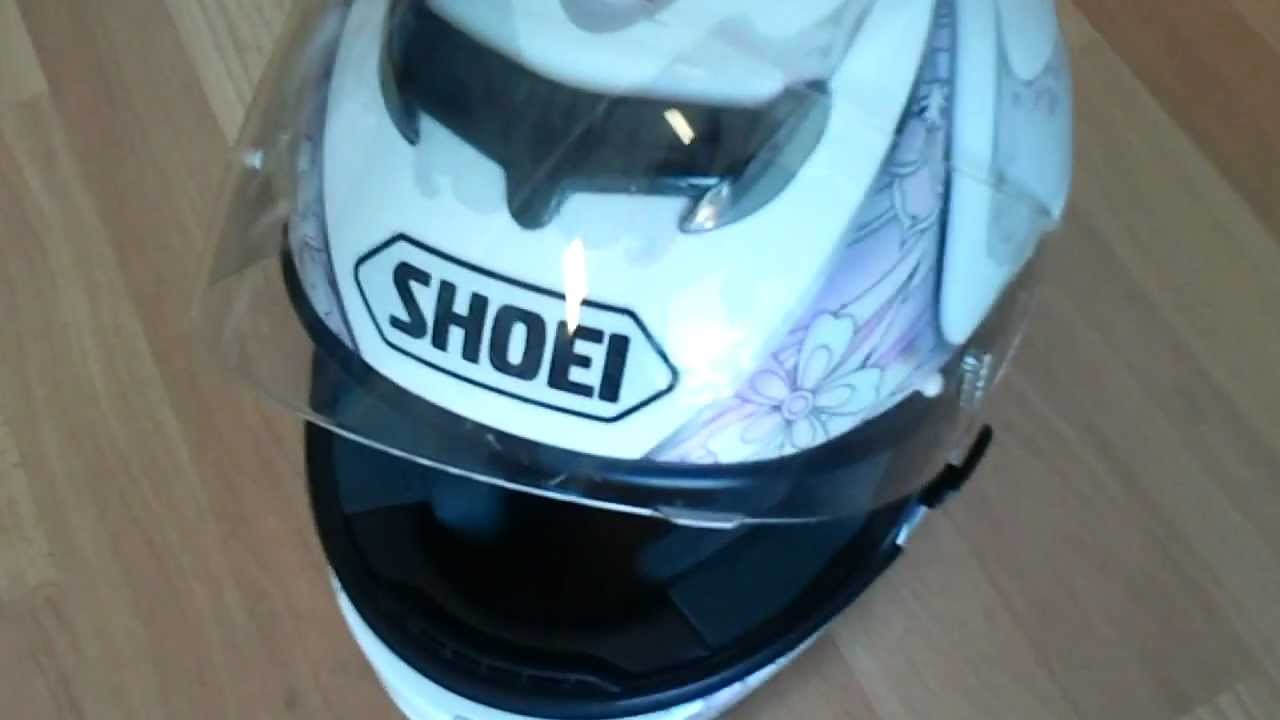 Casco Shoei XR900 Blanco y Rosa Talla 