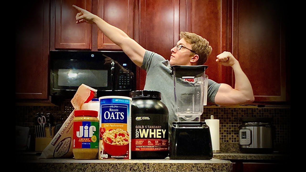 EASY MASS GAINER SHAKE || 1000+ CALORIES!!