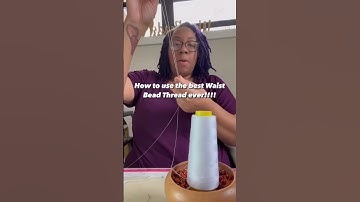 The best waist bead string is right here 🧵 #waistbeads #waistbeadthread #thread #waistbeadstring