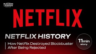 How Netflix Destroyed Blockbuster After Being Rejected | Business Legends